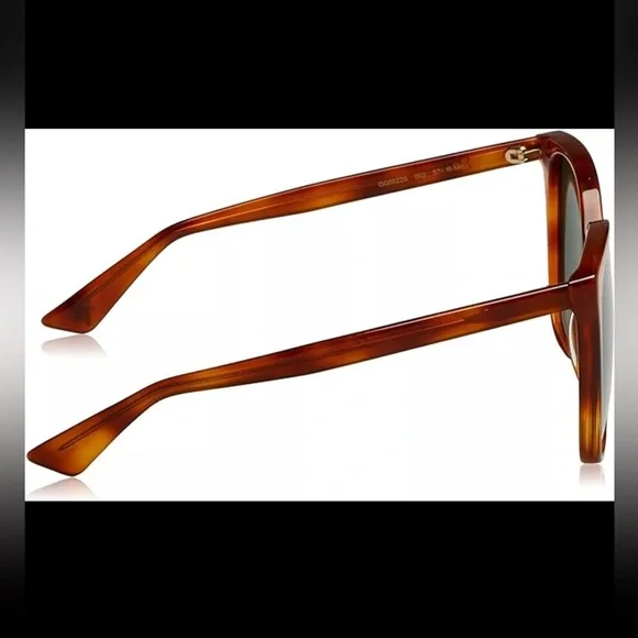 Gucci Brand New Havana Brown Frame Sunglasses (GG0022S 002) - Host Pick Item!! - Picture 6 of 16